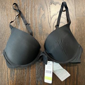 Natori Women's Minimal Convertible Push-up Bra Black 32B NEW 727229